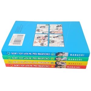 Don’t Toy With Me Miss Nagatoro Manga Set Volumes 1 2 3 4 Full Color Covers